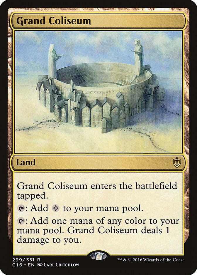 Grand Coliseum 299 card from Commander 2016