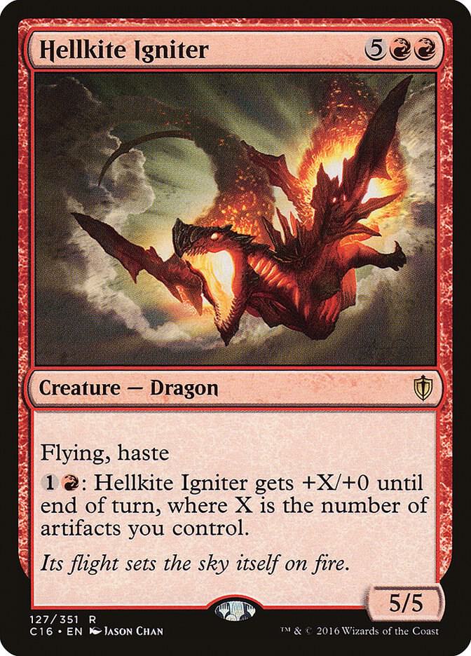 Hellkite Igniter 127 card from Commander 2016