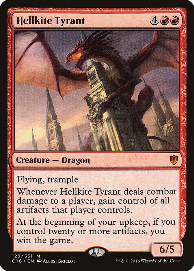 Hellkite Tyrant 128 card from Commander 2016
