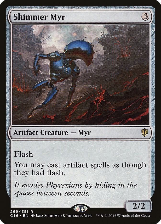 Shimmer Myr 269 card from Commander 2016