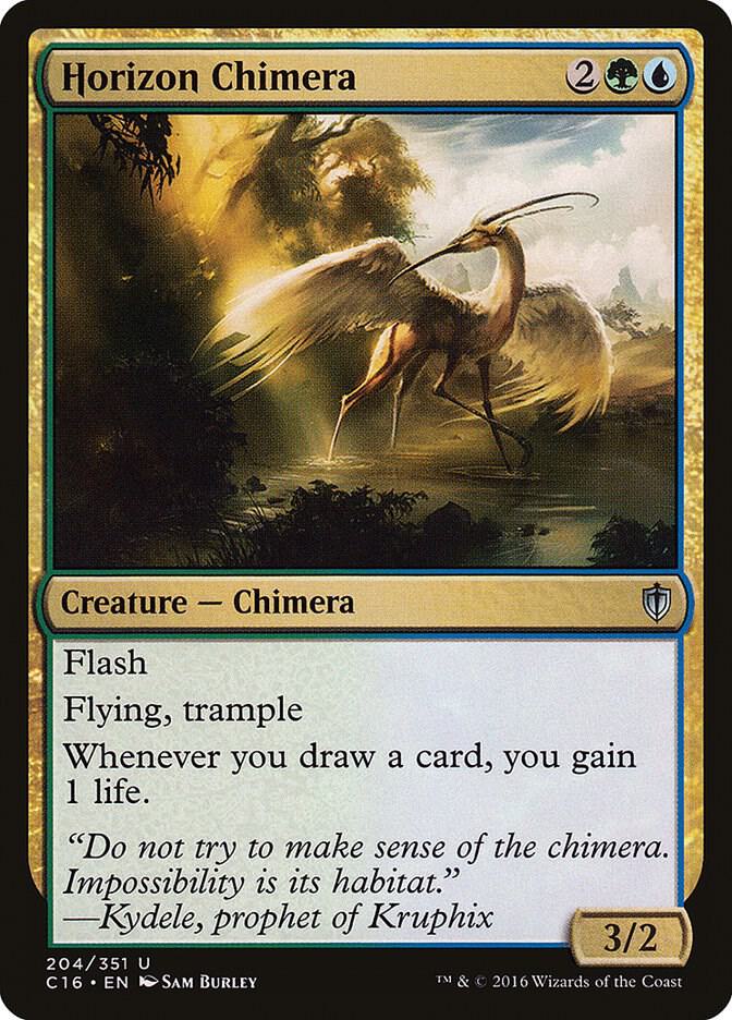 Horizon Chimera 204 card from Commander 2016