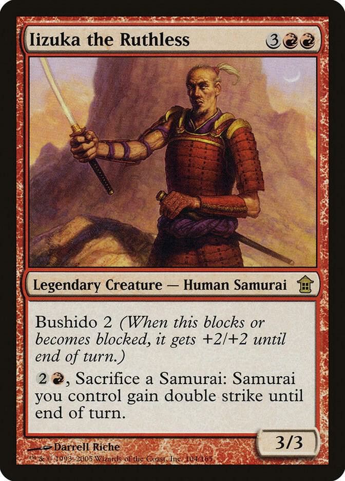 Iizuka the Ruthless 104 card from Saviors of Kamigawa