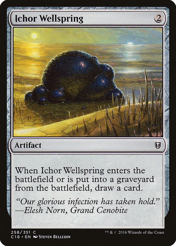 Ichor Wellspring 258 card from Commander 2016