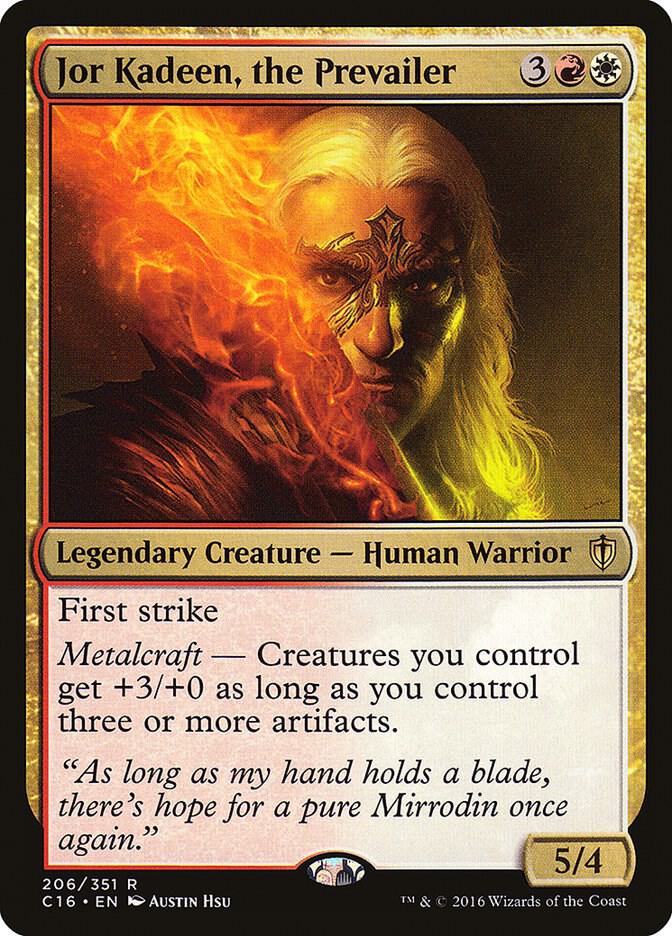 Jor Kadeen, the Prevailer 206 card from Commander 2016