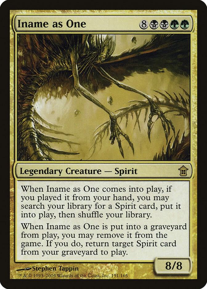 Iname as One 151 card from Saviors of Kamigawa