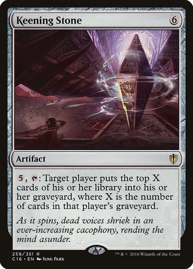 Keening Stone 259 card from Commander 2016