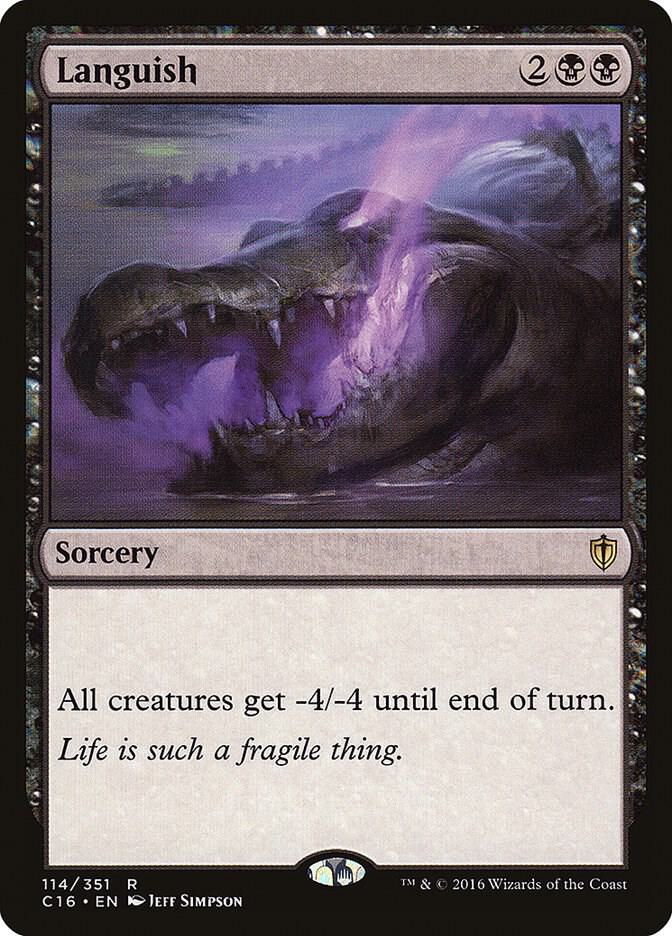 Languish 114 card from Commander 2016