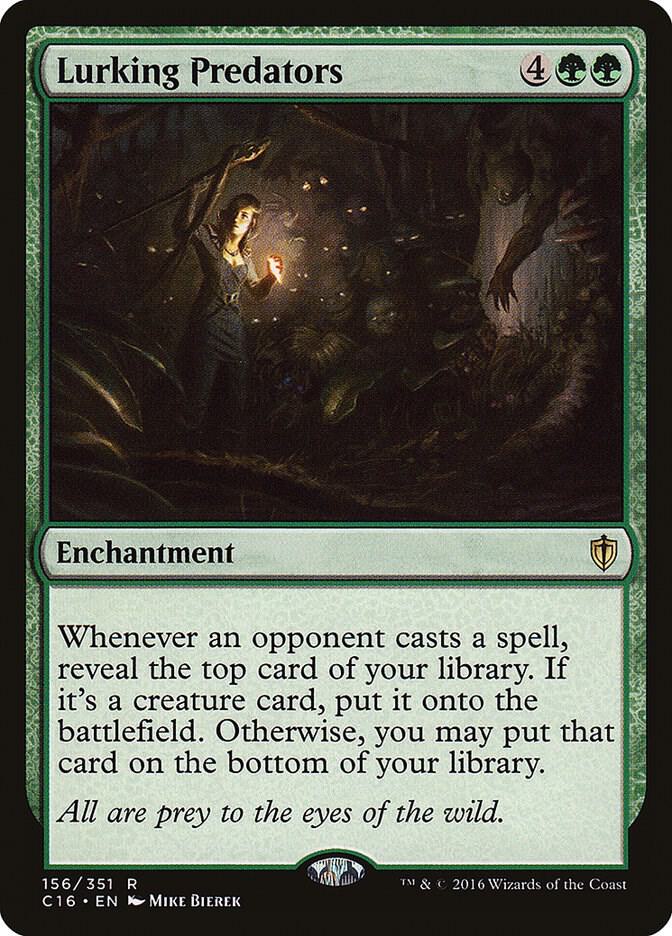 Lurking Predators 156 card from Commander 2016