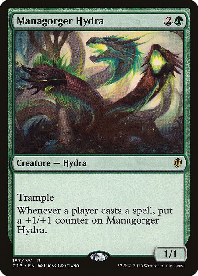 Managorger Hydra 157 card from Commander 2016