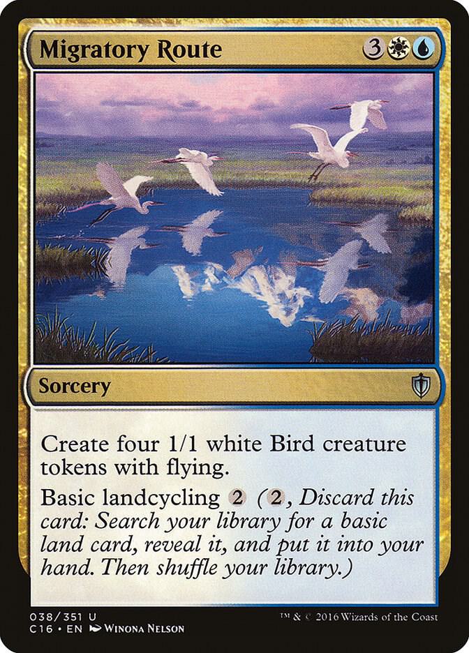 Migratory Route 38 card from Commander 2016