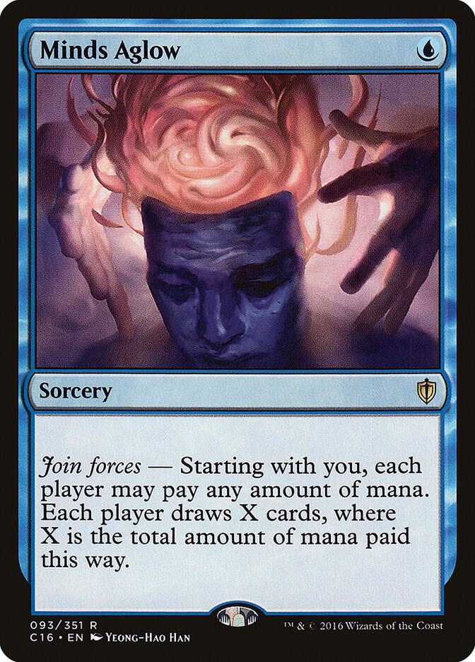 Minds Aglow 93 card from Commander 2016