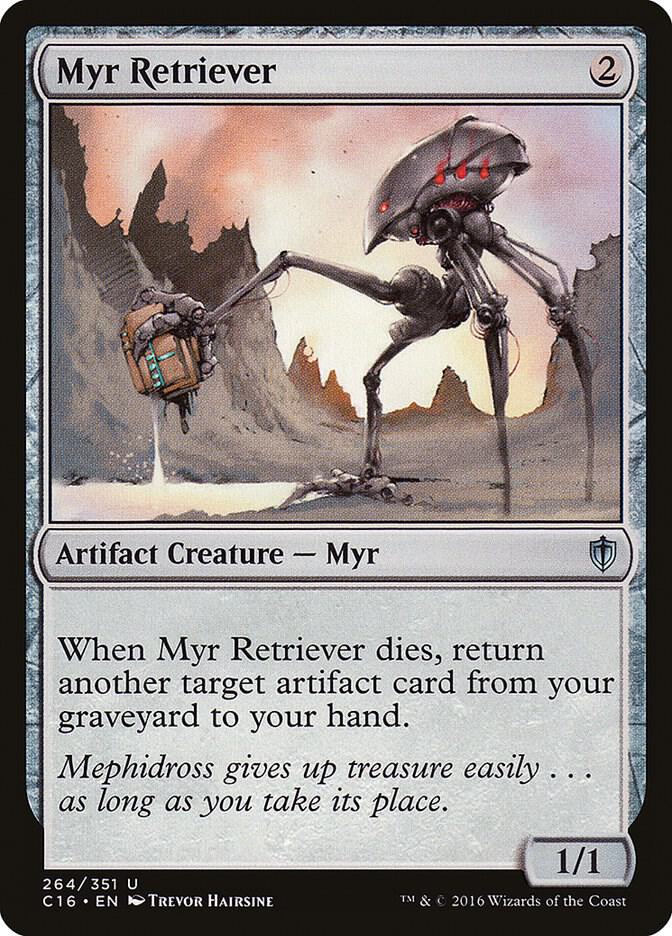 Myr Retriever 264 card from Commander 2016