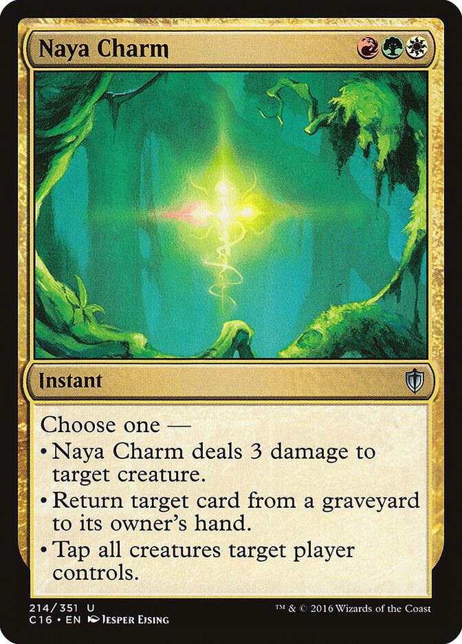 Naya Charm 214 card from Commander 2016