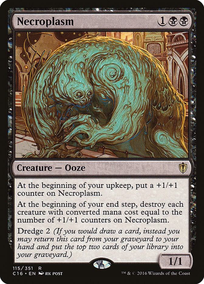 Necroplasm 115 card from Commander 2016