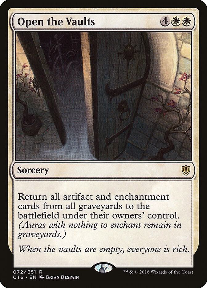 Open the Vaults 72 card from Commander 2016
