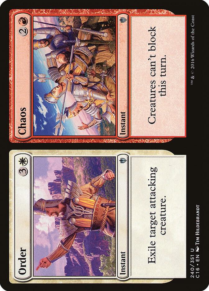 Order // Chaos 240 card from Commander 2016