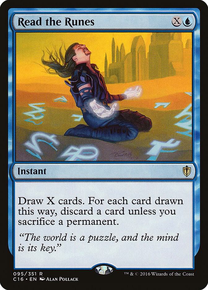 Read the Runes 95 card from Commander 2016