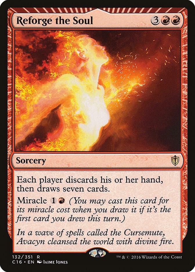 Reforge the Soul 132 card from Commander 2016