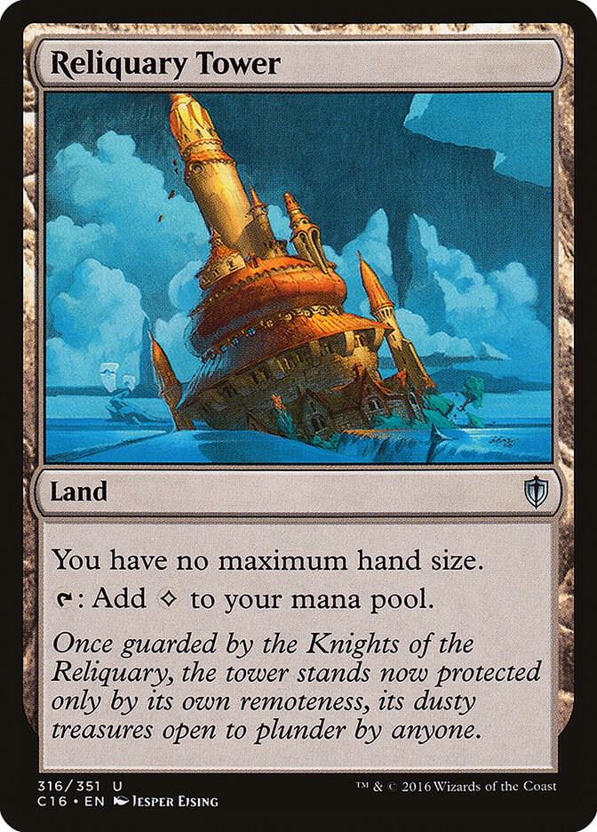 Reliquary Tower 316 card from Commander 2016
