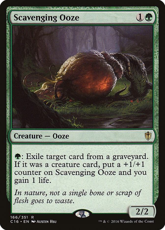 Scavenging Ooze 166 card from Commander 2016