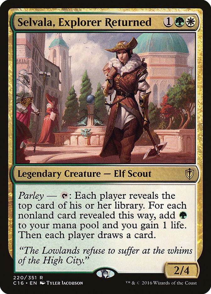 Selvala, Explorer Returned 220 card from Commander 2016