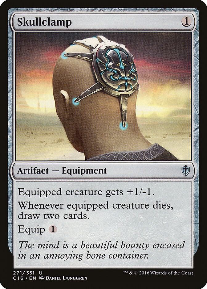 Skullclamp 271 card from Commander 2016