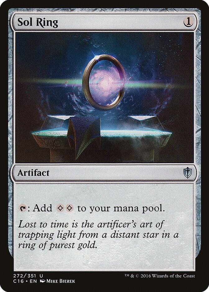 Sol Ring 272 card from Commander 2016