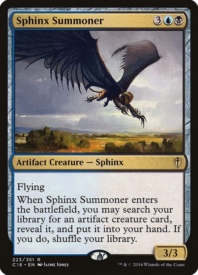 Sphinx Summoner 223 card from Commander 2016
