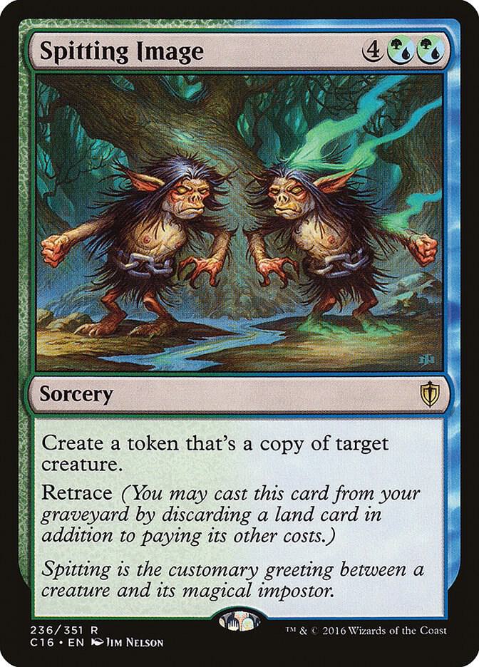 Spitting Image 236 card from Commander 2016
