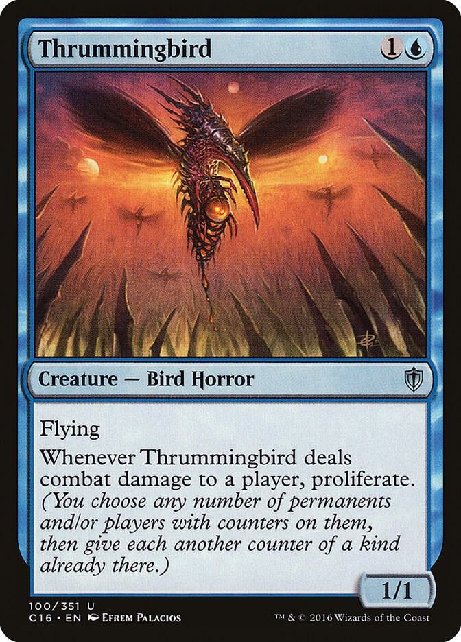 Thrummingbird 100 card from Commander 2016
