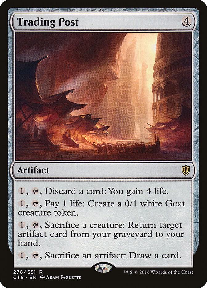 Trading Post 278 card from Commander 2016