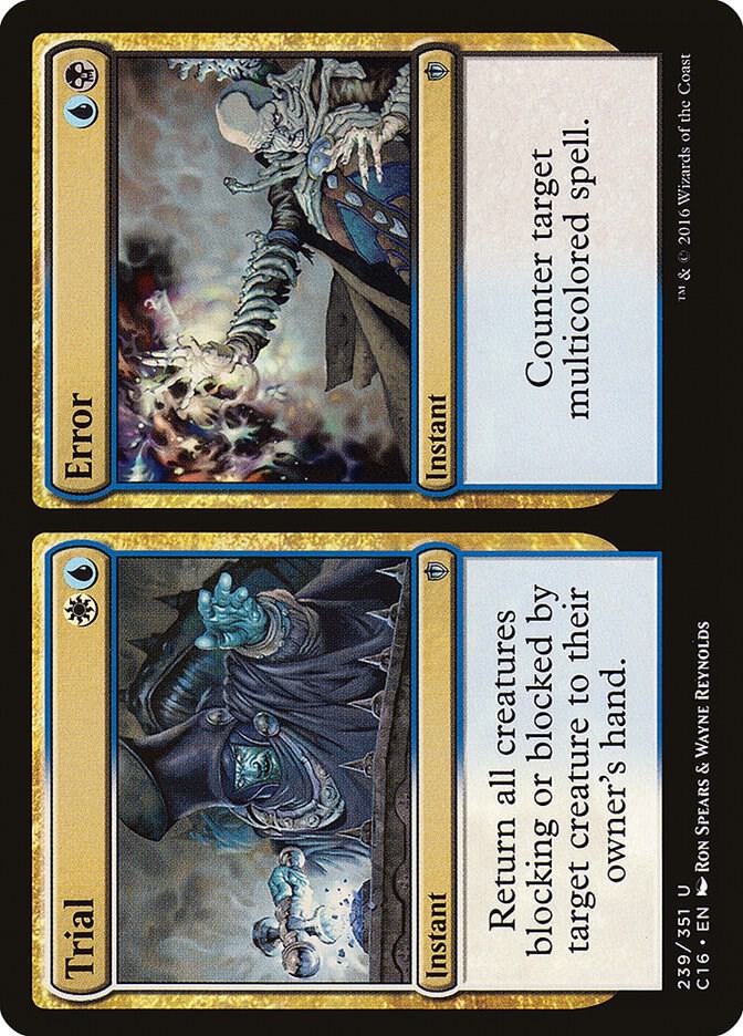 Trial // Error 239 card from Commander 2016