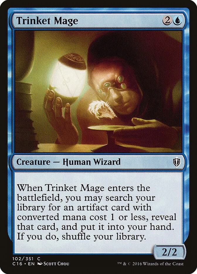 Trinket Mage 102 card from Commander 2016