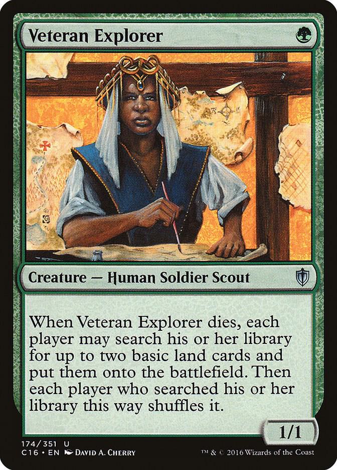 Veteran Explorer 174 card from Commander 2016