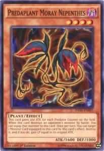 Predaplant Moray Nepenthes INOV-EN007 card from Invasion: Vengeance