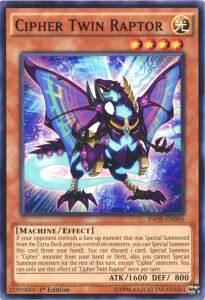 Cipher Twin Raptor INOV-EN010 card from Invasion: Vengeance