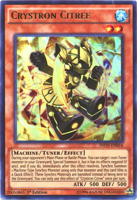 Crystron Citree INOV-EN016 card from Invasion: Vengeance