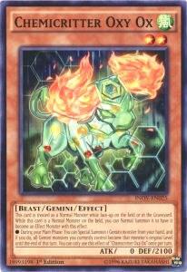Chemicritter Oxy Ox INOV-EN025 card from Invasion: Vengeance