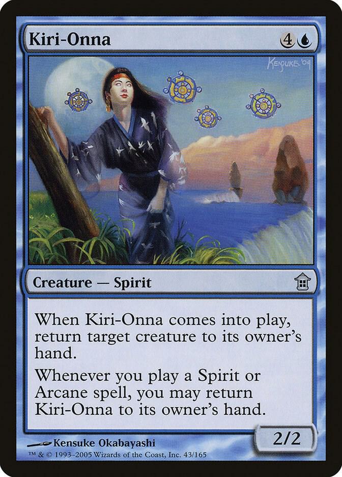 Kiri-Onna 43 card from Saviors of Kamigawa