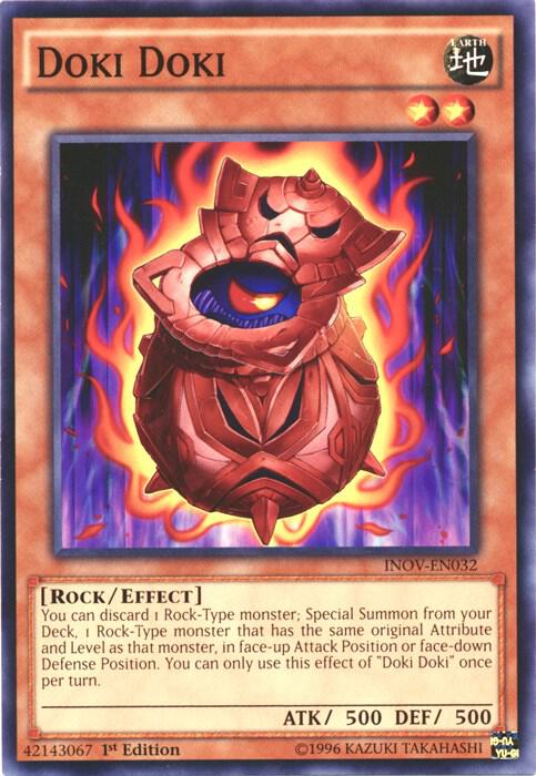Doki Doki INOV-EN032 card from Invasion: Vengeance