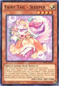 Fairy Tail - Sleeper INOV-EN035 card from Invasion: Vengeance