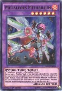 Metalfoes Mithrilium INOV-EN040 card from Invasion: Vengeance