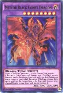 Meteor Black Comet Dragon INOV-EN041 card from Invasion: Vengeance