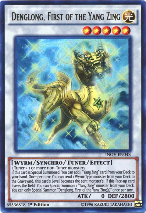 Denglong, First of the Yang Zing INOV-EN048 card from Invasion: Vengeance