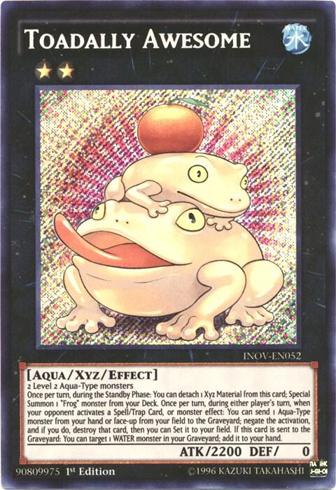 Toadally Awesome INOV-EN052 card from Invasion: Vengeance