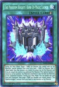 The Phantom Knights' Rank-Up-Magic Launch INOV-EN054 card from Invasion: Vengeance