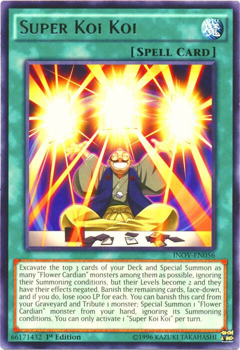 Super Koi Koi INOV-EN056 card from Invasion: Vengeance