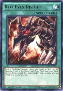 Red-Eyes Insight INOV-EN060 card from Invasion: Vengeance