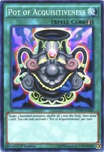 Pot of Acquisitiveness INOV-EN065 card from Invasion: Vengeance