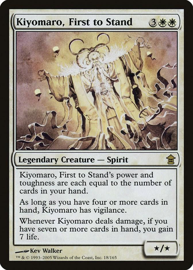 Kiyomaro, First to Stand 18 card from Saviors of Kamigawa